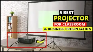 Top 5 Best Portable Projectors for Classroom Use & Business Presentation with Long Battery & Speaker