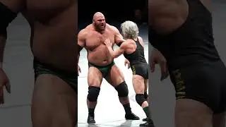 Old Kung Fu Woman Battles Massive Wrestler! #fightshorts
