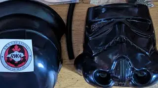 Shadow Trooper Helmet face plate eye & teeth cutting