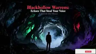 Blackhollow Warrens: Echoes That Steal Your Voice-Dark Horror Story, Psychological Thriller, Haunted