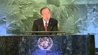 Secretary-General Ban Ki-moon at the Concert 