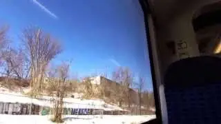 Short ride on the O-Train Trillium Line: Carling - Bayview