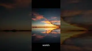 Surreal Beauty at Salar de Uyuni, Bolivia! 🌌 #SalarDeUyuni #BoliviaTravel #SaltFlats #MirrorEffect