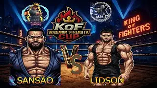 🔥🥋 KOF Maximum Strength Cup &ndash; ESTREIA 🥋🔥FKY Sans&atilde;o ⚡🆚 ⚡Lidson  (FT10) (kof2002)