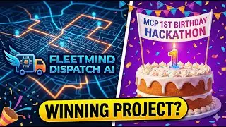 FleetMind MCP Server: 29 AI Tools for Delivery Dispatch | MCP 1st Birthday Hackathon