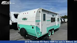 Magnificent 2018 Riverside RV Retro Travel Trailer RV For Sale in Milford, DE | RVUSA.com