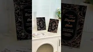Add Stunning Gold Foil Details to Acrylic Wedding Invitations with xTool M1Ultra