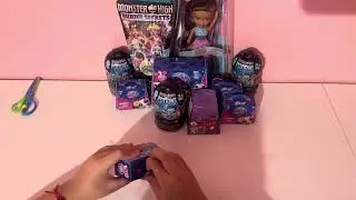 Unboxing monster high LPS and Bratz toys ASMR