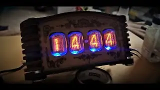 Nixie Tube Arduino Clock / Kit Time-Lapse (Father's Day} - Pink Floyd