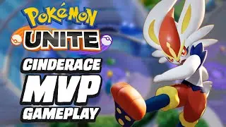 Pok&eacute;mon Unite - Cinderace MVP Gameplay