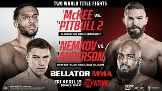 Fight Vadim Nemkov vs Corey Anderson Bellator 277 04/16/2022 #bellator277  #nemkov #coreyanderson