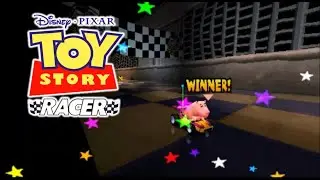 Toy Story Racer PS1 - Hamm (All Challenges Complete)