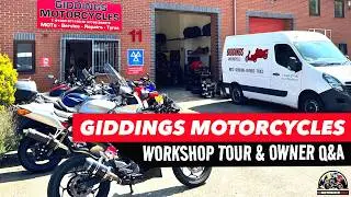 Inside Giddings Motorcycles: Workshop Tour & Owner Q&A