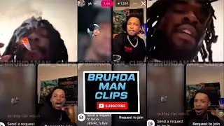 TV Balla x Big Relly INSTAGRAM LIVE‼️ Relly Tells NYC Goon He Serving Bad Zaza 🍃😭😭 #yktv 
