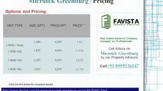 Microtek Greenburg New Project Price list Call @ 09999536147 Sector 86 Gurgaon