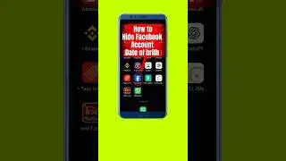 Facebook Birthday Visibility Settings | Apna Birthday Kaise Hide Kare | Privacy 2025&nbsp;#shorts