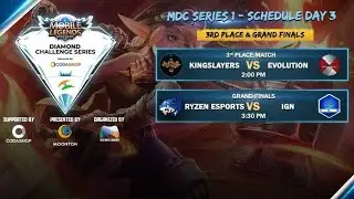 [ROUND 3] IGN vs Ryzen | Final MDC Tournament | INDIA | Mobile Legend : Bang Bang