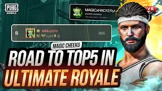 ULTIMATE ROYALE RANK #12 ROAD TO TOP 9@MAGICxHACKERyt ACCOUNT @magiccheekulive