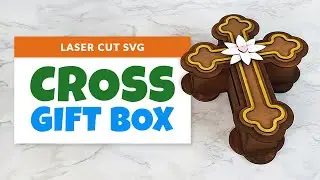 Laser Cut Cross Box | DIY Wood Project Assembly Tutorial