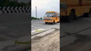 School walking bus video #automobile #shortsfeed #bus #viralvideo #aiedits #viraltrend #viralmoment