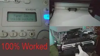 How to solve Paper jam Inside Machine problem in samsung SCX-4521fs easy way to Solution