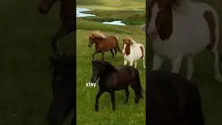 Why Horses Don't Sleep #shorts #horse #facts