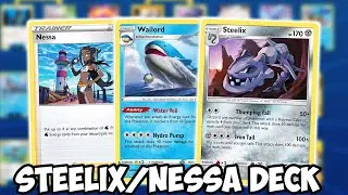 Steelix w/Nessa Let&rsquo;s You Take OHKOs! ALL THICC Water Pokemon! Vivid Voltage PTCGO