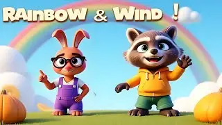 🌈 What Makes a Rainbow + Why Does the Wind Blow? | Fun Science for Kids with Coco & Luna 🌬️