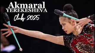 Akmaral YEREKESHEVA Clubs 2025 (KAZ) - Exact Cut - Music For RG Rhythmic Gymnastic #092 