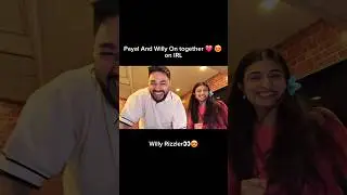 Payal & Willy TOGETHER ❤️ #payalgaming #willygaming ##s8ul #esports #soul #8bit #youtube #payal
