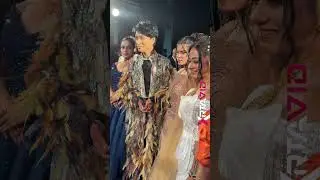 Beautiful young women surrounded the handsome man #adolfkhan #model #viral #ytshorts #Xtravid