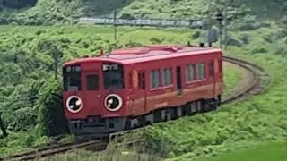 BE220形　BIG  EYE　冷水峠付近、通過！！