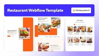 Restaurant Website Template | Restaurante X - BRIX Templates