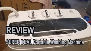 SUPER DEAL Portable Washing Machine | Setup and Review 2021