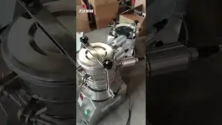 Negative electrode material ultrasonic test sieve