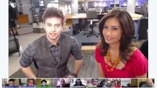 11/6/12 Jackson Rathbone @MyFoxLA w/Maria Quiban & Tony McEwing