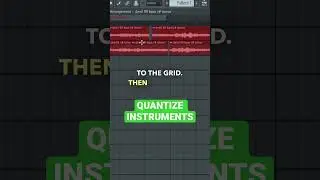 Quantize in FL Studio #flstudiotips #flstudiotutorial #flstudio #musicproducer #producer #beatmaker