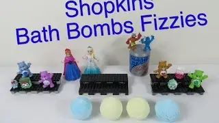 Shopkins Bath Bombs Fizzies Round 6 Frozen Care Bears