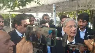 Aitzaz Ahsan demands Constitutional Bench to hear 6 IHC judges letter case