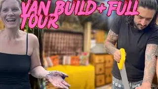 We Turned Our VAN Into Cosy Home On Wheels In 8 WEEKS! Full Tour! (VAN LIFE UK)