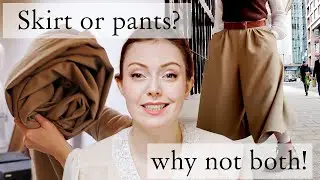 Sewing culottes! Skirt/pant pants (some even call it Secret pants!)