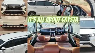 INNOVA CRYSTA ACCESSORIES MODIFICATION BY DCC || DCC VADODARA || M.99795 85423 ||