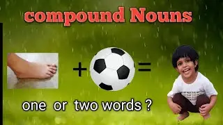 Learn Compound Nouns/ English grammar tutorial& olgaTVEnglish 