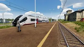 SimRail DEMO EN96-003 Dbrowa g&oacute;rnicza ząbkowice-Będzin