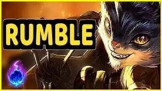 RUMBLE VS TEEMO TOP GAMEPLAY