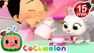 Tea Party With My Friends 😺 | CoComelon | Nursery Rhymes for Babies