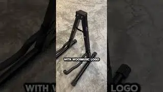 Wooi Music GS001 Foldable Guitar Stand A Shape (For Acoustic / Electric / Classical / Bass Guitar)