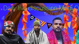 Modi quiz live class study (09/01/2025)