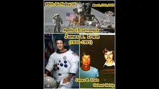 95th birthday of Apollo 15 astronaut James B. Irwin (1930-1991), March, 17th, 2025