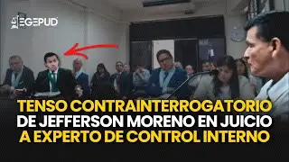 TENSO Contrainterrogatorio de Jefferson Moreno en Juicio Oral a experto de control interno